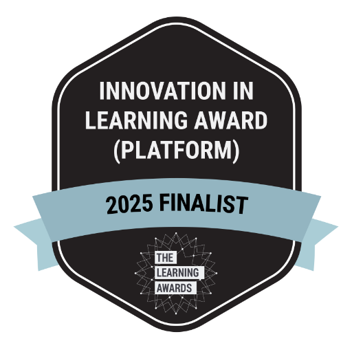 The Learning Awards 25 Finalist Logo